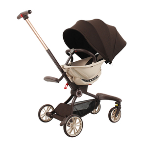 Poussette bébé/landau de <span class=keywords><strong>luxe</strong></span> 2023, poussette bébé multifonction légère - Product Image 1