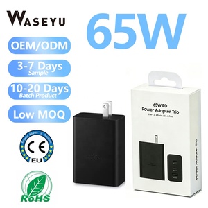Prix de gros Chargeur Type C EU UK Prise de téléphone T6530 Type C Super Rapide <span class=keywords><strong>Trio</strong></span> <span class=keywords><strong>65W</strong></span> <span class=keywords><strong>Adaptateur</strong></span> <span class=keywords><strong>Secteur</strong></span> PD pour Samsung S24 S23U - Product Image 1