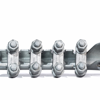 Tension souche pince câble ligne électrique aérienne raccord T-boulon pince en alliage d'aluminium haute qualité meilleur prix