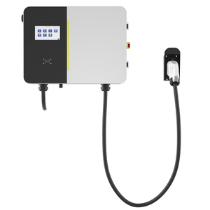 Station de recharge rapide pour véhicules électriques DC horizontale 20KW 30KW avec écran tactile LCD RFID, montage mural, chargeur DC commercial pour véhicules électriques - Product Image 2