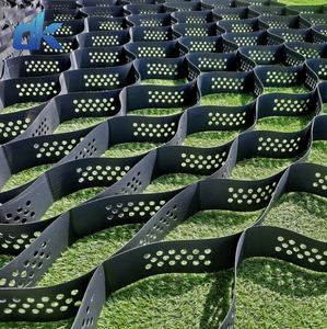 テクスチャ加工された穴あきHDPEプラスチックシートジオセル、水路の斜面補強保護用HDPEジオセルグリッド、芝生ジオセル - Product Image 3