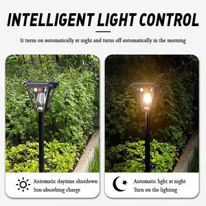 Lampe solaire LED murale étanche IP65 avec détecteur de mouvement, induction corporelle 2-en-1, rechargeable, installation facile pour l'extérieur - Product Image 3