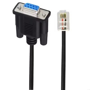 Câble de console Ethernet RS232 DB9 à RJ9 4P4C 180CM pour routeurs et commutateurs Connexion rapide - Product Image 1