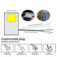 Interruptor Táctil para Espejo de Baño de Alto Voltaje 110V/220V, Controla Desempañador y Tira LED de Alto Voltaje
