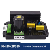 Régulateur de tension automatique AVR KM20K3P-380, stabilisateur d'excitation triphasé pour générateur à essence bicylindre K-A--M-A 20KW