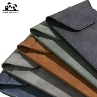 Porte-contrôle de caisse en cuir PU personnalisé avec logo, aimanté, pour les restaurants, les commandes de vin, les caisses enregistreuses, couleurs et tailles personnalisées