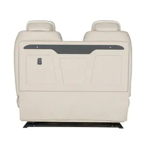 Asiento de cuero Reclinable para furgoneta, asiento eléctrico de lujo para tunear, monocular, caravana, Minibus, autocaravana