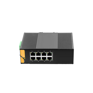 สวิตช์อุตสาหกรรมกิกะบิต 8 พอร์ต Guangte พร้อมระบบความปลอดภัย Ethernet แบบติดตั้งบนราง DIN จากผู้ผลิตโดยตรง สวิตช์ไฟเบอร์กิกะบิต - Product Image 2