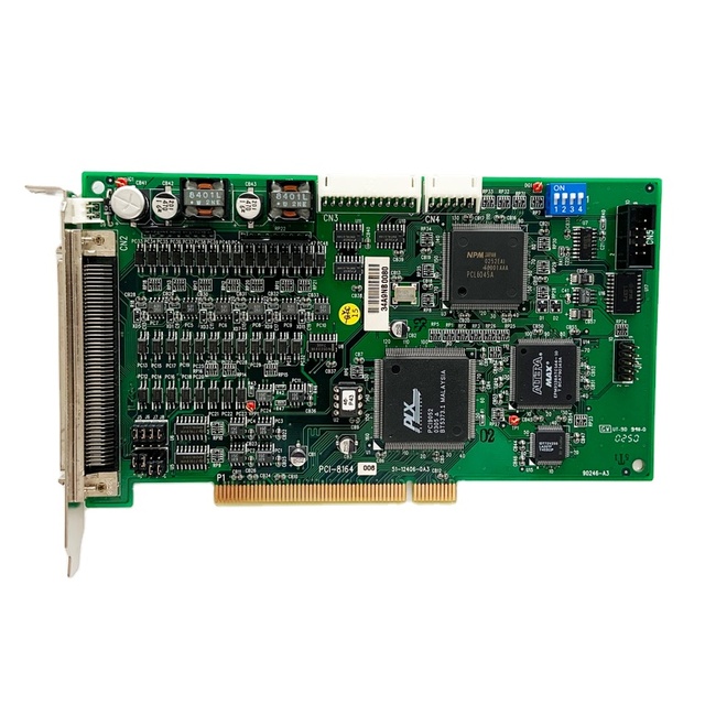 ADLINK PCI-8164 51-12406-0A3 Advanced 4-axis Stepper Servo Motion Control Card Embedded Computer 4GB High Pulse Output Rate 6.55