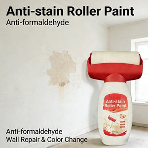 <span class=keywords><strong>Peinture</strong></span> à <span class=keywords><strong>rouleau</strong></span> anti-taches, <span class=keywords><strong>peinture</strong></span> <span class=keywords><strong>au</strong></span> latex <span class=keywords><strong>pour</strong></span> la réparation des murs, résistante <span class=keywords><strong>au</strong></span> formaldéhyde, <span class=keywords><strong>pour</strong></span> la réparation et le changement de couleur des murs blancs intérieurs - Product Image 5
