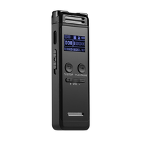 Enregistreur vocal numérique à répétition AB de 128 Go avec écran LCD, enregistreur audio de 60 heures avec haut-parleur