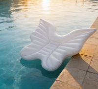 Bouée gonflable en forme de papillon mignonne, jouet aquatique d'été pour enfants et filles, flotteur pour jeux aquatiques de fête au bord de la piscine