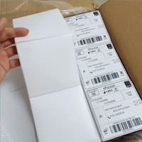 Prix usine A6 taille étiquette thermique rouleau d'autocollant 100x150 pour l'impression de codes à barres