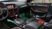 ZYCELA Audi Q5 Compatible 12V 3-5W Néon LED Lumière Ambiante Symphonie Plafonnier Éclairage Intérieur Coloré Contrôle par APP Garantie 1 An