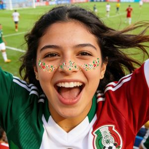 Water Transfer Face Tattoo Stickers 2026 New Design for Football Fans Club Sports Events - Product Image 3