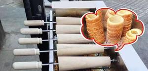 <span class=keywords><strong>Horno</strong></span> eléctrico para hacer tortas, máquina de cono de rosquilla para hacer kurtos kalacs, equipo de aperitivos - Product Image 3