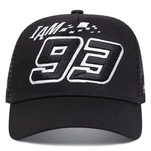 Cappellino da Baseball per Moto 93 Ricamato con Numero, Cappello Trucker in Rete per Corsa e Sport - Product Image 2