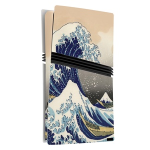 Skin para PS5 Pro - Diseño de Ola Japonesa, Resistente al Agua y a los Arañazos - Product Image 4