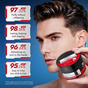 Pomata Texturizzante alla Cera d'Api a Tenuta Forte per Capelli Ricci e Barba/S <span class=keywords><strong>baffi</strong></span> - Modellante per Acconciature Voluminose 24H - OEM Ingrosso - Product Image 3