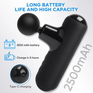 Mini rung xách tay Massager súng cầm tay di động massage cơ thể bộ gõ cơ bắp massage cơ thể súng - Product Image 2