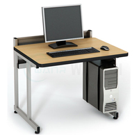 Table d'ordinateur pour étudiants, bureau d'ordinateur, design de bureau d'ordinateur, fournitures scolaires pour laboratoire informatique