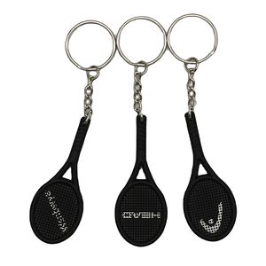 Llavero de Raqueta de Tenis Wsnbwye, Protector de Plástico Personalizado para Cartera, Llavero de Raqueta de Pádel - Product Image 1