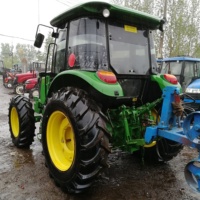 Tractor Usado para Agricultura J Deere 5E 954 95HP 4x4WD Tractor Compacto Agrícola Maquinaria Agrícola Massey Ferguson MF385