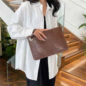 Nuovo stile Business Clutch grande portafoglio in morbida pelle PU zaino da polso da uomo elegante per il tempo libero borse da donna - Product Image 2