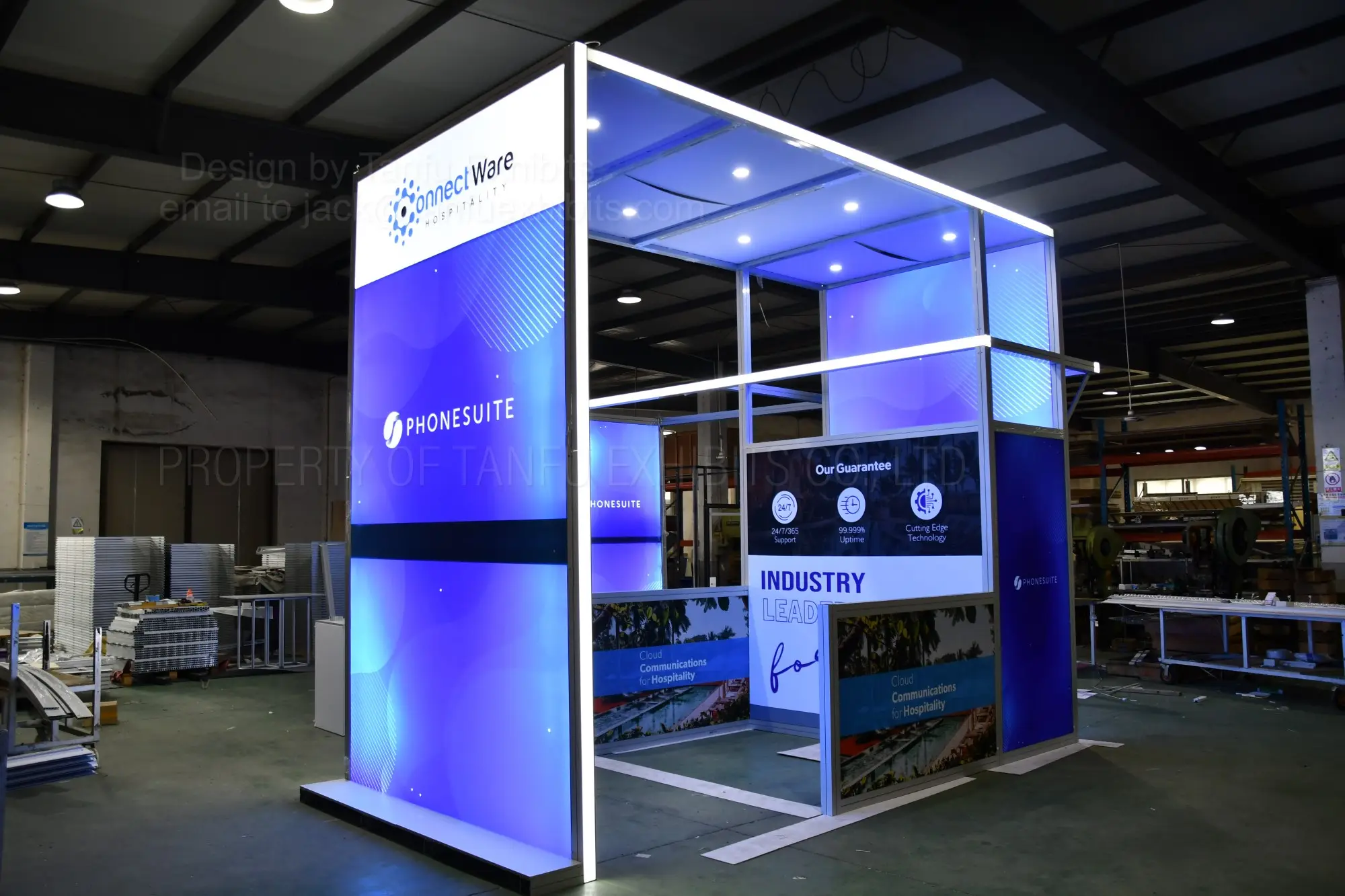 ODM Manufacturer Exhibition Show Booth for Trade Show or Expo