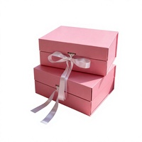 Caja de Regalo Rígida de Alta Gama con Logotipo Personalizado, Forro de Esponja con Relieve, Embalaje Rectangular Laminado Mate y Cinta