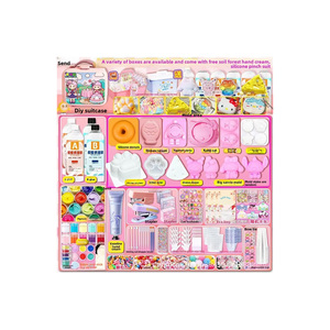 Kit de silicona DIY para hacer juguetes de arcilla a presión, divertido molde con forma de fruta, regalo antiestrés para niñas de 5 a 7 años - Product Image 1