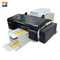 Machine d'impression de cartes d'identité numériques DVD PVC automatique de qualité supérieure avec certificat CE et garantie d'un an
