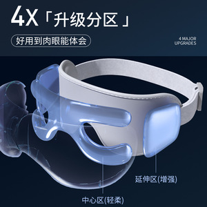 Eye Massager With Heat And <b>Vibration</b> For Eye Relaxation And Sleep Support - Product Image 4