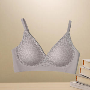 Groothandel Comfortabele Luipaard Print Custom Logo Hoge Kwaliteit Sport Afbeeldingen Sexy Meisje Hot Push-Up Bh Voor Vrouwen - Product Image 6