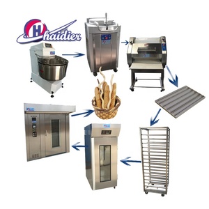 Bộ Đầy Đủ Pháp Stick Bánh Mì Nướng Lò <span class=keywords><strong>Baguette</strong></span> Dây Chuyền Sản Xuất Cho Bakery - Product Image 1