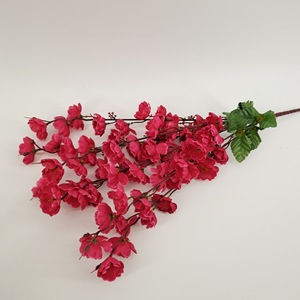 Fleurs artificielles de cerisier 7 fourchettes, vente en gros, décoration pour l'extérieur de mariage - Product Image 5
