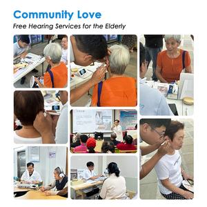 Flysound Nuevo Audífono Médico Inalámbrico con Entrada para Audiograma, Aplicación para Prueba de Audición, Productos Auditivos para Pérdida Auditiva Moderada a Severa - Product Image 6