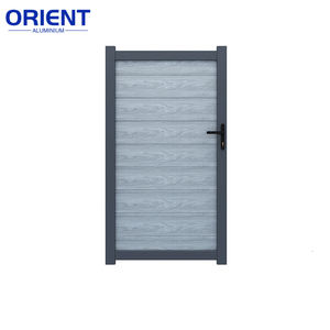Puerta Corredera de Seguridad de Aluminio, Último Precio al por Mayor, Impermeable, Resistente a la Oxidación, Puerta de Aluminio de Deslizamiento Suave <span class=keywords><strong>para</strong></span> Exteriores - Product Image 1