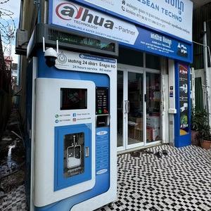 Máquina expendedora <span class=keywords><strong>de</strong></span> agua al aire libre Filtración <span class=keywords><strong>de</strong></span> ósmosis inversa Tarjeta <span class=keywords><strong>DE</strong></span> <span class=keywords><strong>CRÉDITO</strong></span> completamente automática/Moneda/Token 224L Capacidad Agua cruda - Product Image 3