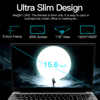 Nuovo Arrivo OEM Laptop da 15.6 Pollici Intel N95 Quad Core in Inglese, 16-32GB RAM, 256GB/512GB SSD, Computer Portatile per Ufficio