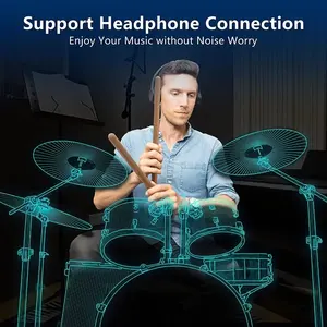 <span class=keywords><strong>AeroBand</strong></span> PocketDrum 2 Max, Juego de Batería Electrónica con Baquetas, Instrumento Musical - Product Image 4