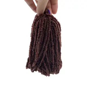 Vente en gros de cheveux synthétiques de qualité supérieure Offre Spéciale 100% fil acrylique fil de cheveux bouclés en laine brésilienne