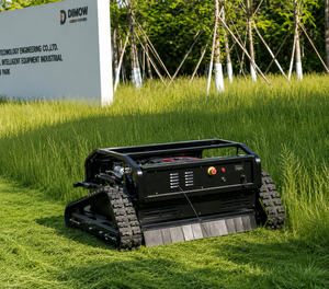 Tondeuse robot à chenilles télécommandée de qualité professionnelle SDL452-80C, largeur de coupe 800 mm, moteur essence 16 CV, auto-rechargeable - Product Image 5