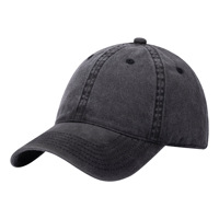 Gorra de Béisbol Personalizada con Logotipo, 100% Algodón Twill, Estilo Desgastado, Cierre a Presión, Tipo Trucker, Venta al Por Mayor Directa de Fábrica, Color Sólido