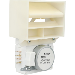 ชุดควบคุมแดมเปอร์ในตู้เย็น242303001ชุดแดมเปอร์ตู้เย็นใช้ได้กับ <span class=keywords><strong>crosley</strong></span> สีขาว - Product Image 1