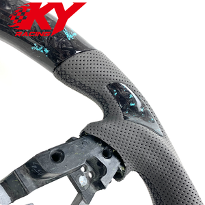Volant sport en fibre de carbone forgée personnalisé pour HONDA ACCORD 10e génération, compatible avec Honda Civic 9e, 10e, 11e et CRV - Product Image 3