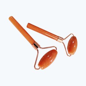 Rouleau de jade à prix d'usine, rouleau de massage facial en aventurine rouge - Product Image 6