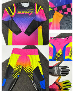 Maillot de Descente Homme Ample Respirant Personnalisable en Gros pour Moto BMX VTT DH Motocross - Product Image 3