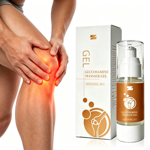 Gel de massage à la glucosamine personnalisé sous marque privée 30ml certifié ISO hydratant et soulageant la douleur pour les passionnés de fitness, articulations et muscles - Product Image 1