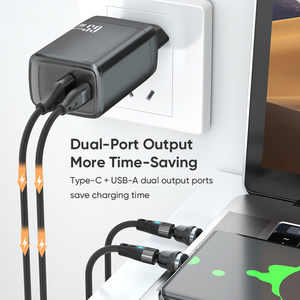 Factory Price 65W <strong>Charger</strong> PD Type-C <strong>Charger</strong> Quick Charging EU US UK Plug <strong>Charger</strong> Travel Power Adapter <strong>for</strong> Phones/ <strong>Laptops</strong> - Product Image 3